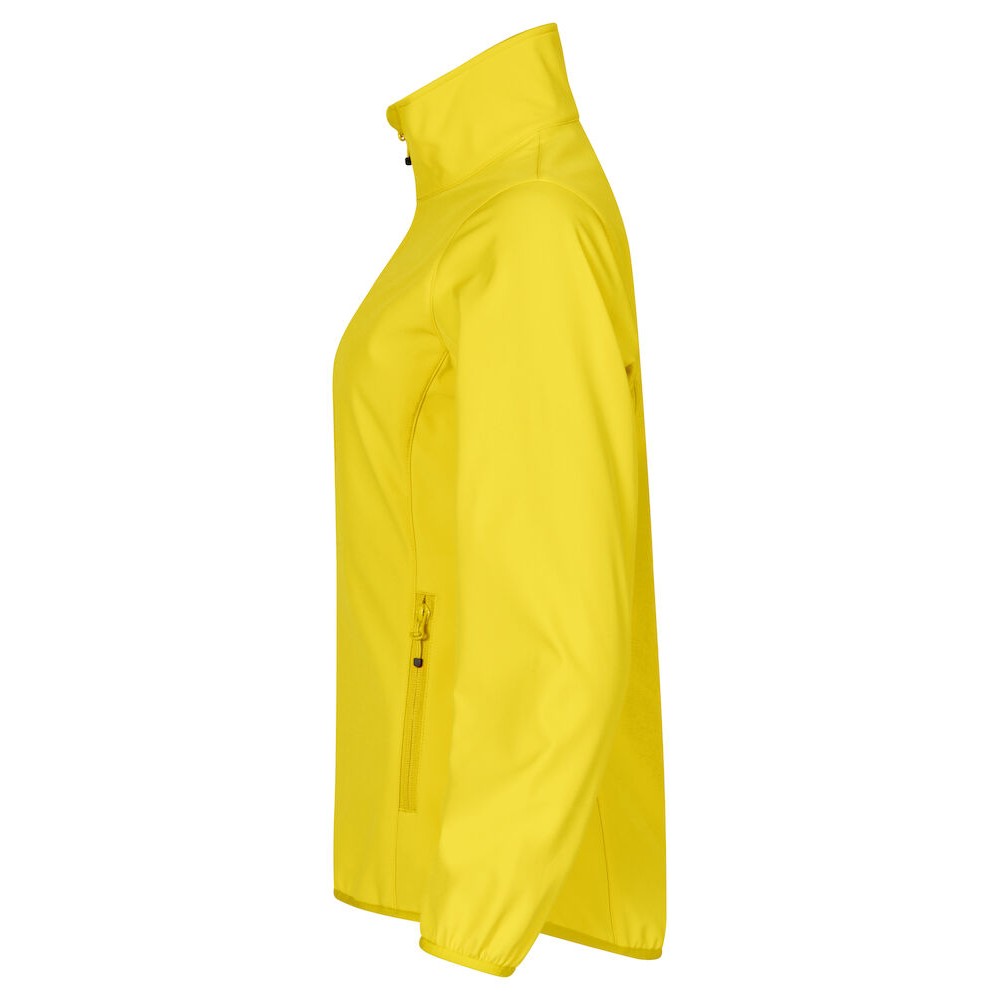 Yellow - Lifestyle - Clique Womens-Ladies Classic Soft Shell Jacket