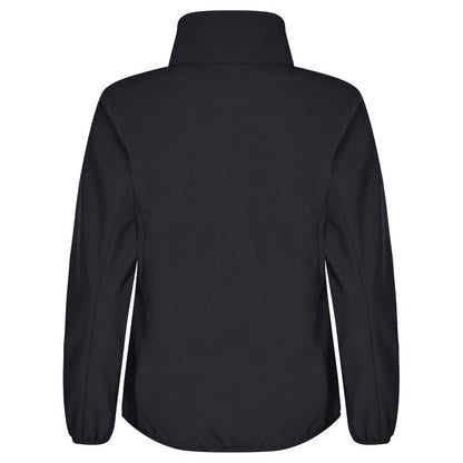 Black - Back - Clique Womens-Ladies Classic Soft Shell Jacket