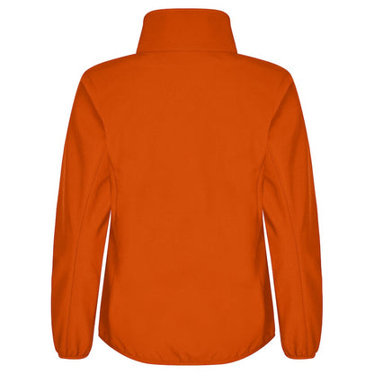 Blood Orange - Back - Clique Womens-Ladies Classic Soft Shell Jacket