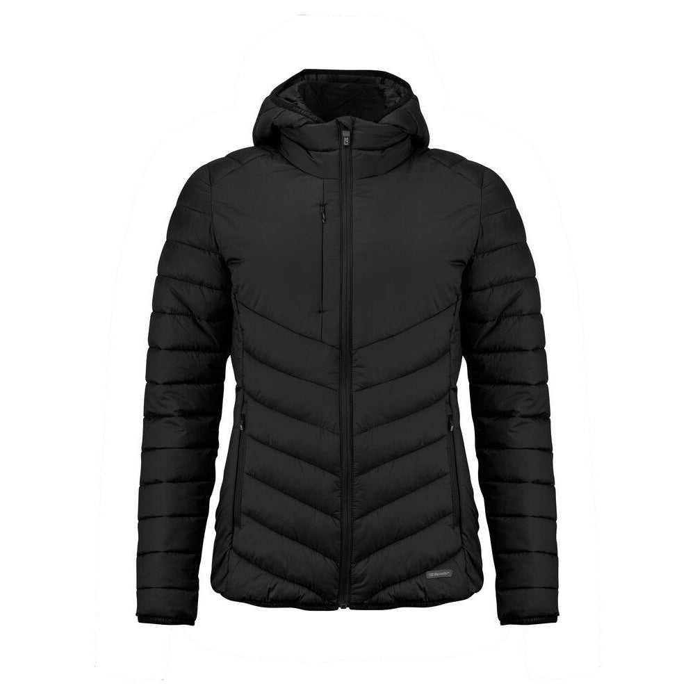 Black - Front - Cutter & Buck Womens-Ladies Mount Adams Padded Jacket