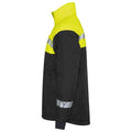 Black-Yellow - Lifestyle - Projob Mens Progression Quilted Lightweight Padded Jacket