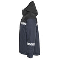 Navy-Black - Lifestyle - Projob Mens Progression High-Vis Padded Soft Shell Jacket