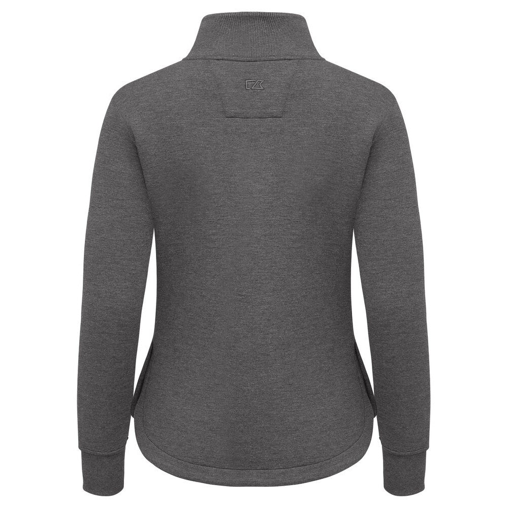 Anthracite Melange - Back - Cutter & Buck Womens-Ladies Pemberton Jacket