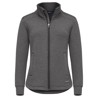Anthracite Melange - Front - Cutter & Buck Womens-Ladies Pemberton Jacket