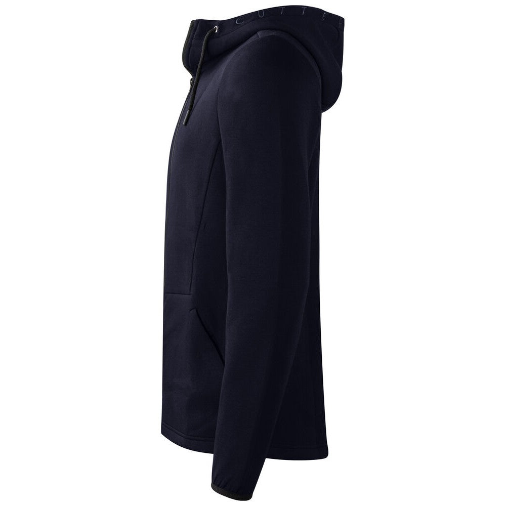Dark Navy - Lifestyle - Cutter & Buck Mens Pemberton Full Zip Hoodie