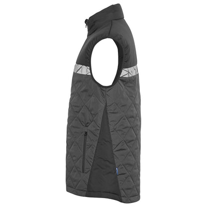 Grey-Black - Lifestyle - Projob Mens 7700 Progression Gilet