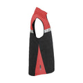 Black-Red - Side - Projob Mens 7700 Progression Gilet