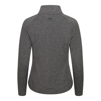 Anthracite Melange - Back - Cutter & Buck Womens-Ladies Adapt Full Zip Fleece Jacket