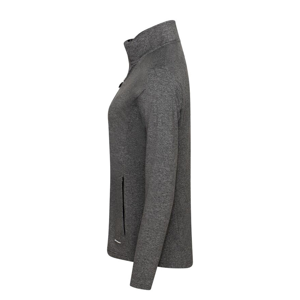 Anthracite Melange - Lifestyle - Cutter & Buck Womens-Ladies Adapt Full Zip Fleece Jacket