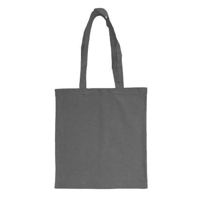 Grey - Front - United Bag Store Recycled Cotton Tote Bag