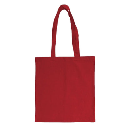 Red - Front - United Bag Store Recycled Cotton Tote Bag