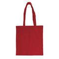 Red - Front - United Bag Store Recycled Cotton Tote Bag