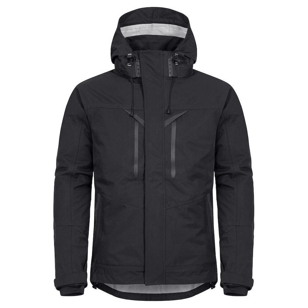 Black - Front - Projob Mens Functional 3 in 1 Jacket