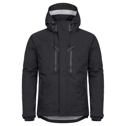 Black - Front - Projob Mens Functional 3 in 1 Jacket