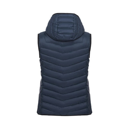 Dark Navy - Back - Cutter & Buck Womens-Ladies Mount Adams Body Warmer