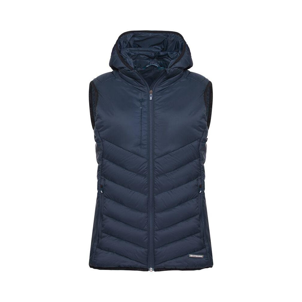 Dark Navy - Front - Cutter & Buck Womens-Ladies Mount Adams Body Warmer