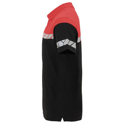 Black-Red - Lifestyle - Projob Mens Progression Pique Polo Shirt