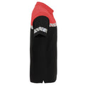 Black-Red - Side - Projob Mens Progression Pique Polo Shirt