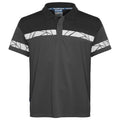 Grey-Black - Front - Projob Mens Progression Pique Polo Shirt