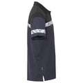 Navy-Black - Side - Projob Mens Progression Pique Polo Shirt
