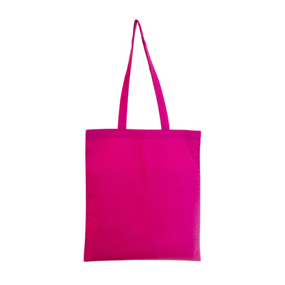 Dark Pink - Front - United Bag Store Cotton Shopper Bag