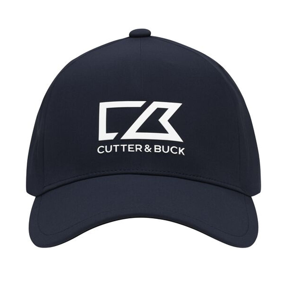 Dark Navy-Dark Navy - Front - Cutter & Buck Unisex Adult Wauna Baseball Cap