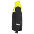 Black-Yellow - Lifestyle - Projob Mens Progression Half Zip Sweatshirt