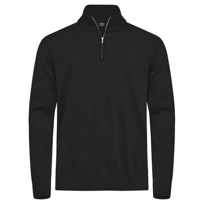Black - Front - Cutter & Buck Mens Oakville Fleece Top