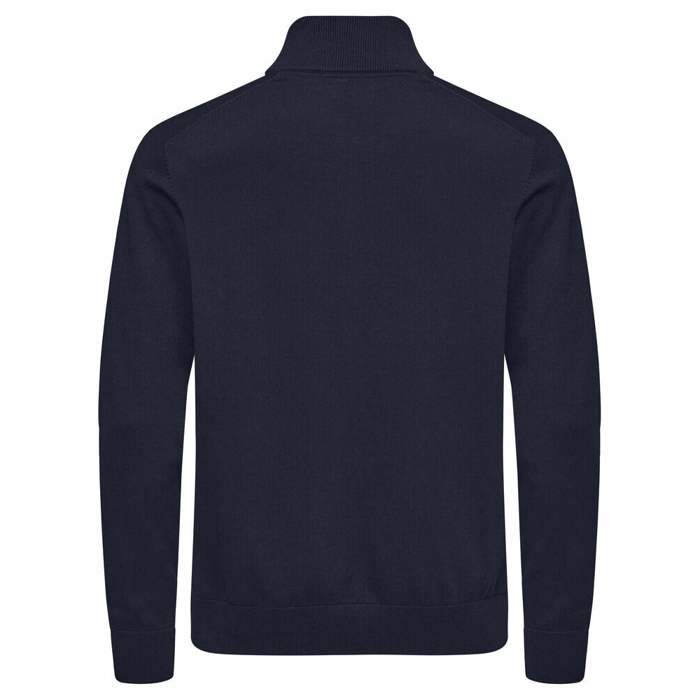 Dark Navy - Back - Cutter & Buck Mens Oakville Fleece Top