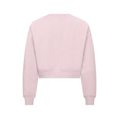 Candy Pink - Back - Clique Womens-Ladies Miami Cropped Sweatshirt