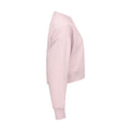 Candy Pink - Side - Clique Womens-Ladies Miami Cropped Sweatshirt