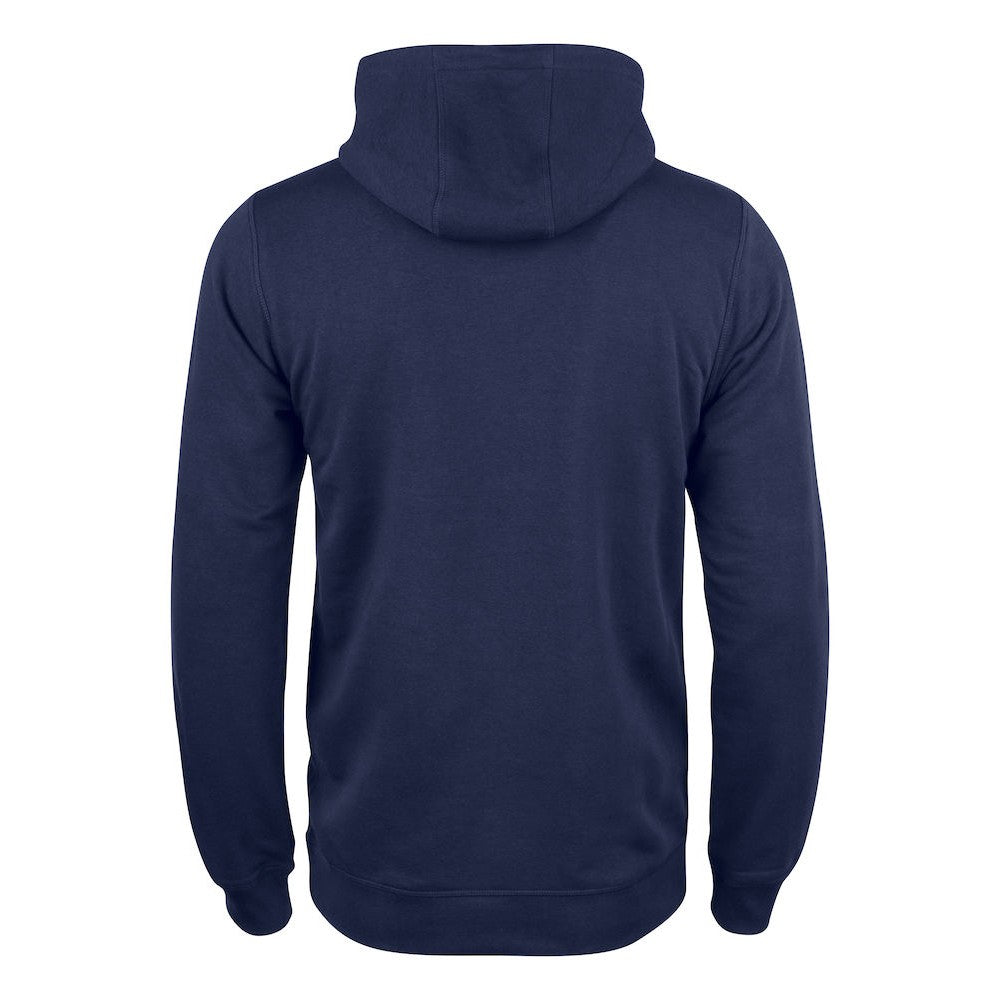 Dark Navy - Back - Clique Mens Premium Hoodie