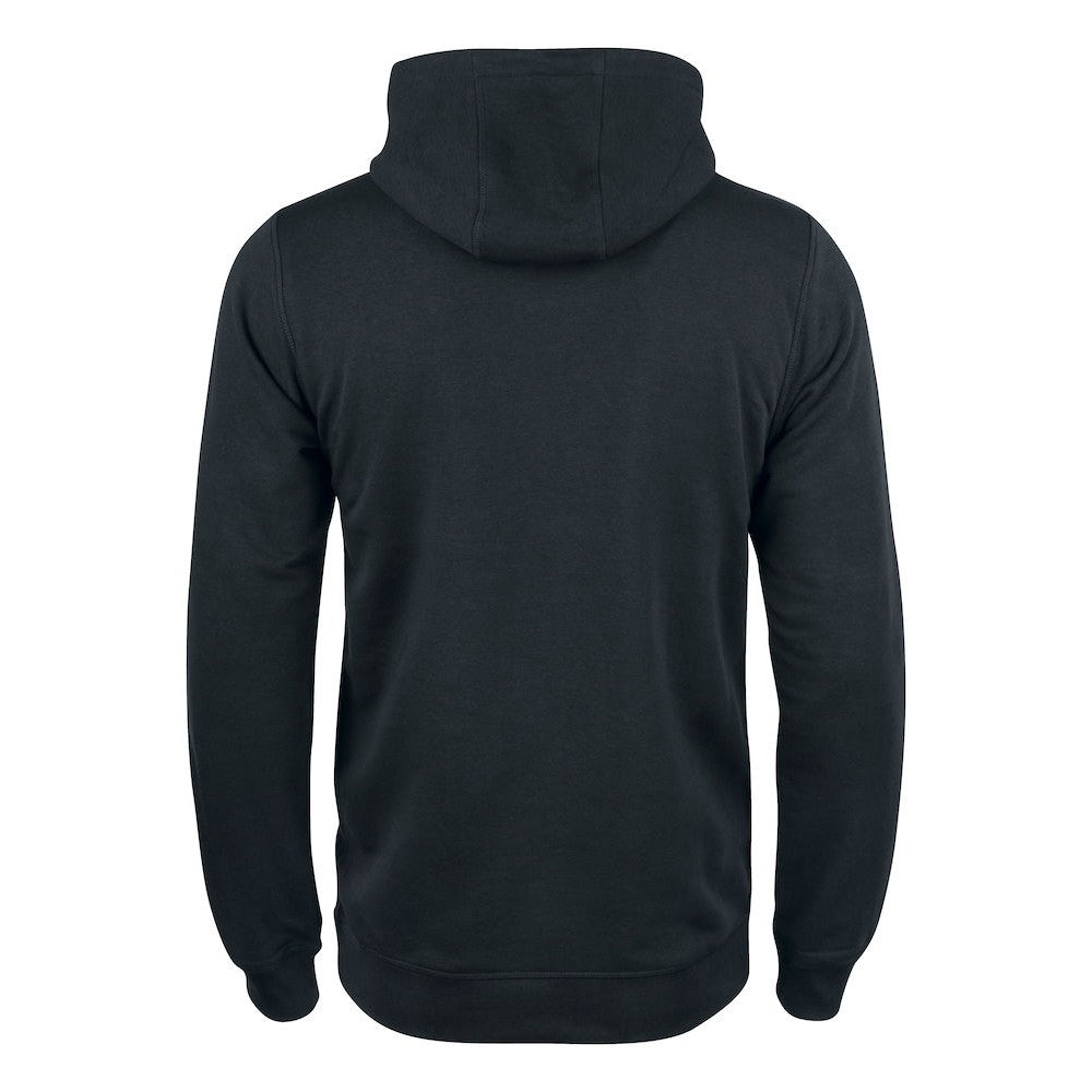 Black - Back - Clique Mens Premium Hoodie