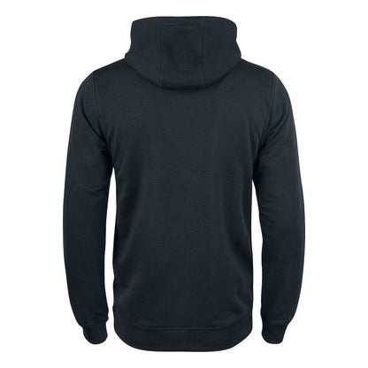 Black - Back - Clique Mens Premium Hoodie