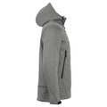 Anthracite Melange - Side - Clique Mens Grayland Padded Jacket