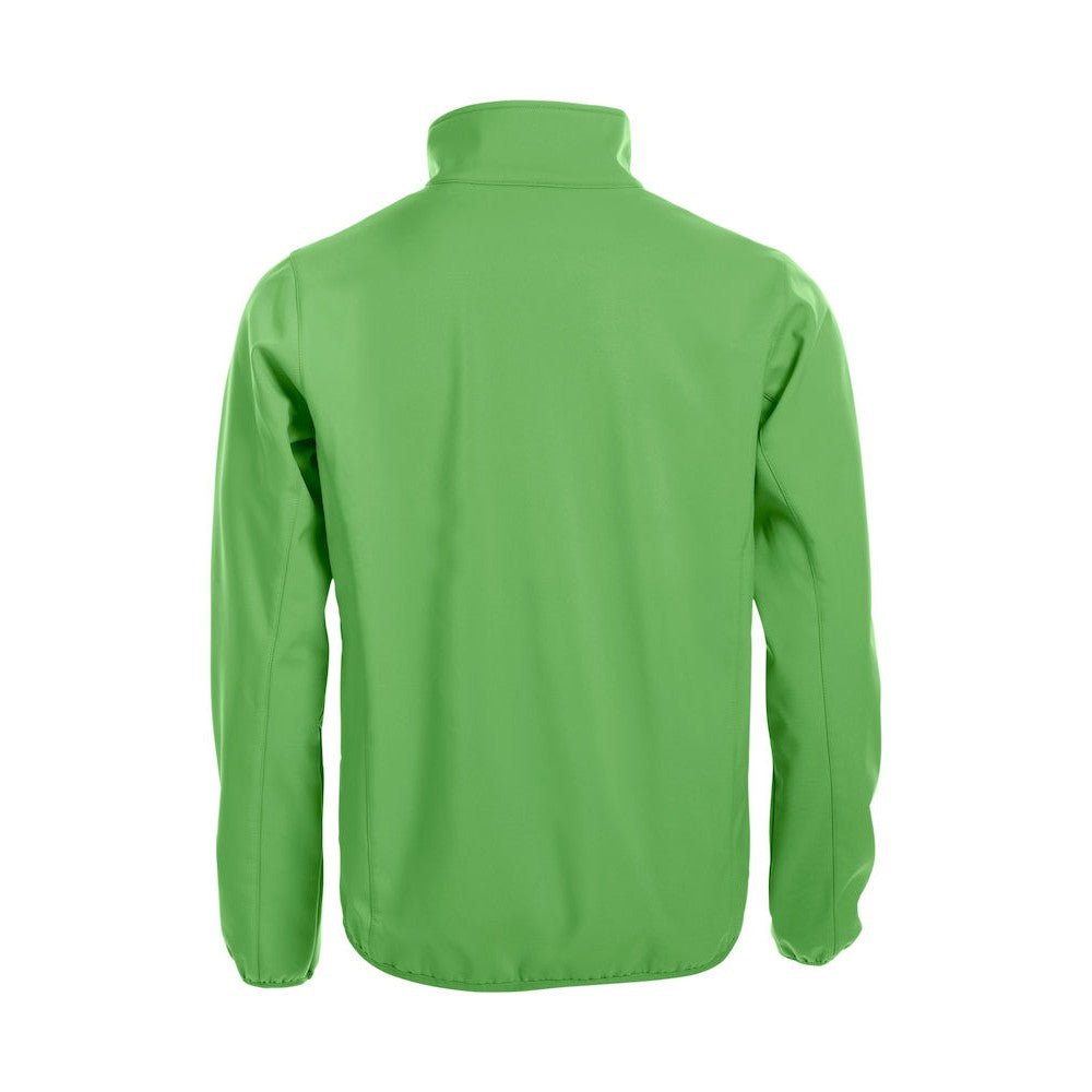 Apple Green - Back - Clique Mens Basic Soft Shell Jacket