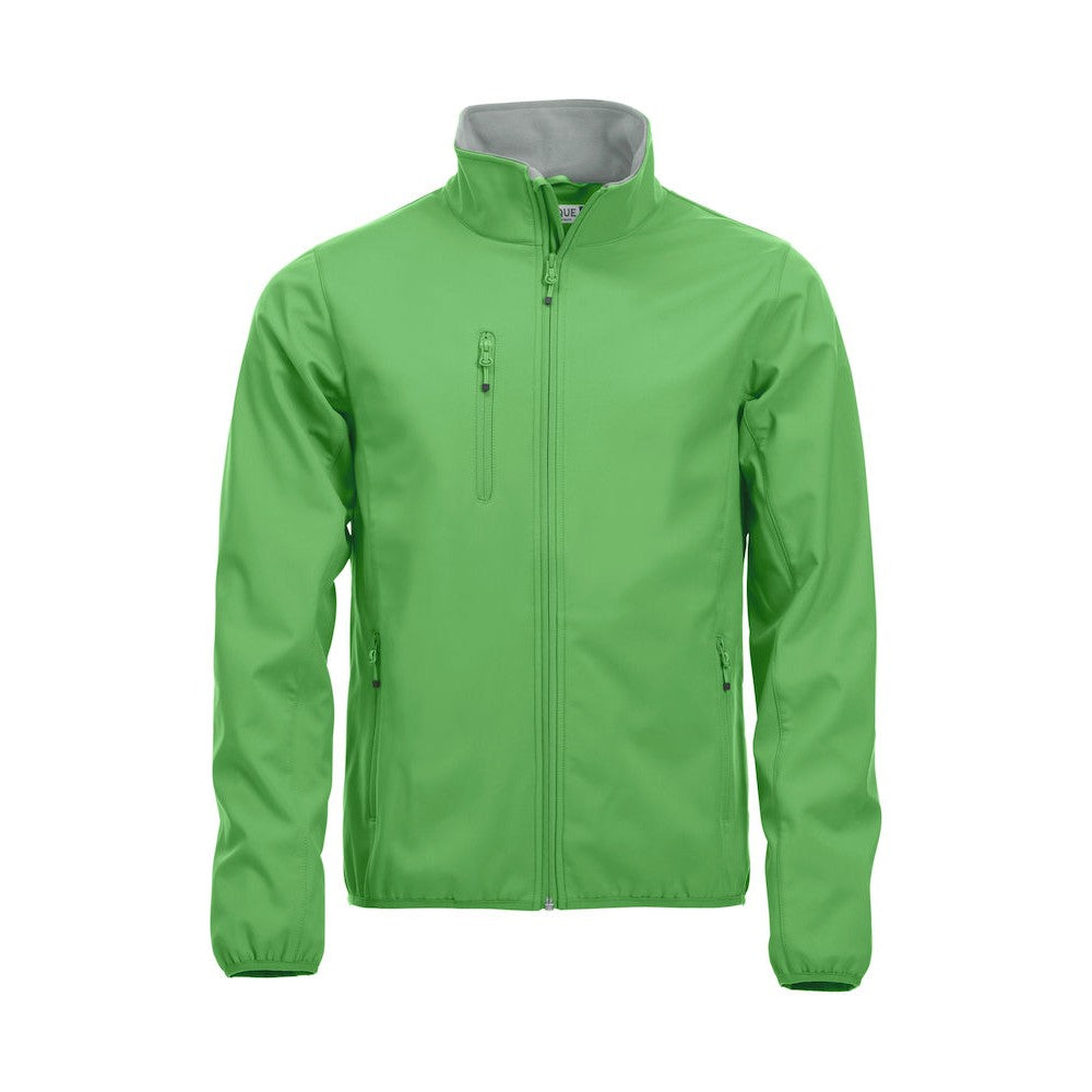 Apple Green - Front - Clique Mens Basic Soft Shell Jacket
