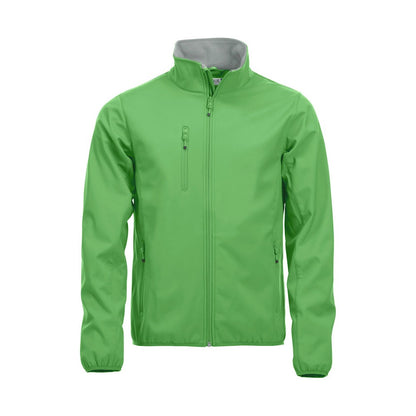 Apple Green - Front - Clique Mens Basic Soft Shell Jacket