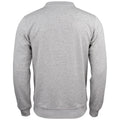 Grey Melange - Back - Clique Mens Premium OC Jacket