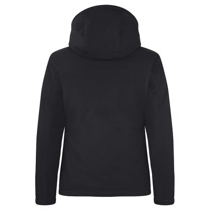Black - Back - Clique Womens-Ladies Padded Soft Shell Jacket