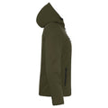 Fog Green - Side - Clique Womens-Ladies Padded Soft Shell Jacket