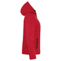 Red - Side - Clique Womens-Ladies Padded Soft Shell Jacket