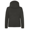 Dark Grey - Back - Clique Womens-Ladies Padded Soft Shell Jacket