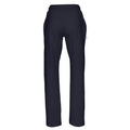 Navy - Back - Cottover Womens-Ladies Jogging Bottoms
