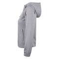 Grey Melange - Lifestyle - Clique Womens-Ladies Basic Active Full Zip Hoodie