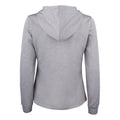 Grey Melange - Back - Clique Womens-Ladies Basic Active Full Zip Hoodie