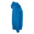 Royal Blue - Side - Clique Mens Basic Active Full Zip Hoodie