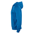 Royal Blue - Lifestyle - Clique Mens Basic Active Full Zip Hoodie