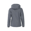 Grey - Back - Clique Womens-Ladies Kingslake Waterproof Jacket