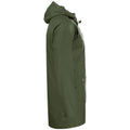 Hunter Green - Side - Clique Unisex Adult Classic Raincoat